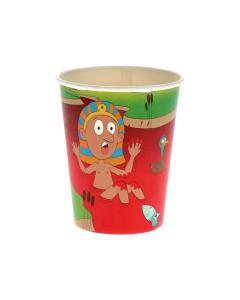 Passover Paper Cups - Ten Plagues Design (Pack of 12)