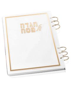 Painted by Batya Lucite Haggadah