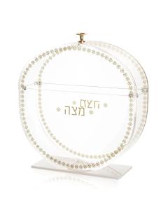 Standing Cartier Matzah Box - Gold