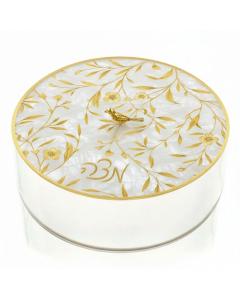Floral Bird Matzah Box
