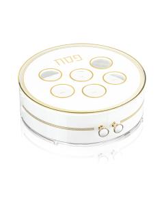 Herringbone 3 Level Seder Plate