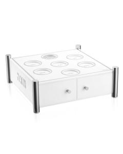 3 Level Kearah / Matzah Box - Silver