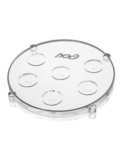 Classic Seder Plate - Silver