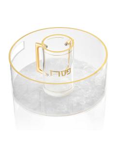 Pearlstone Washing Bowl & Cup