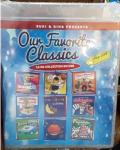 Our Favorite Classics - 14 CD Collection - USB