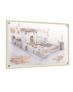 Painted By Judy Bais Hamikdash