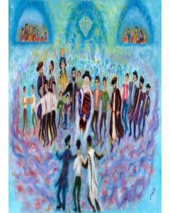Large Vinyl Poster - Simchas Torah