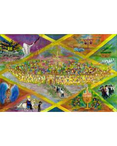 Large Vinyl Poster - Journey Around The Year