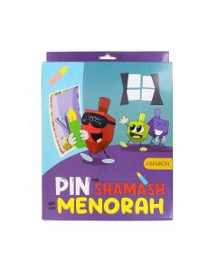 Pin the Shamash on the Menorah