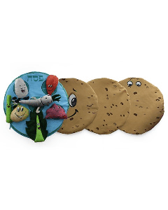 Plush Seder Plate - with 3 Matzahs