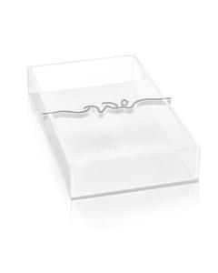 Shabbos Bar Paper Towel Holder - Silver