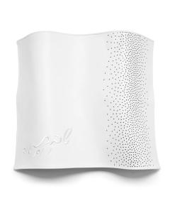 Crystal Challah Cover - Silver