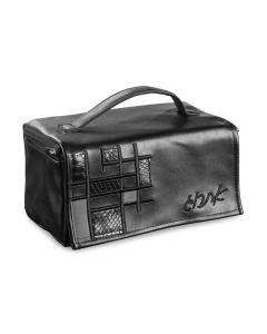 Patchwork Faux Leather Esrog Bag - Black