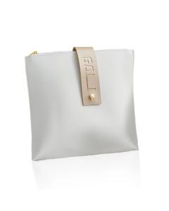 Square Pleather Gebrokst Bag