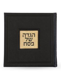 Leather Haggadah with English Instructions