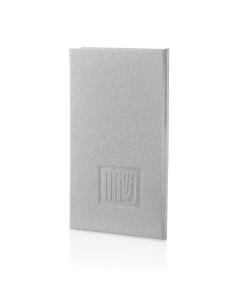Leather Nishmas Booklet - Silver