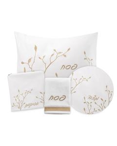 Leaf Pesach Set - Gold