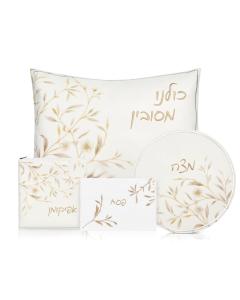 Floral Bird Pesach Set