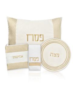 Herringbone Pesach Set
