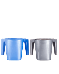 Plastic Wash Cup Square  - Assorted  Colors