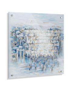 Painted Kosel by Yosefa - 28" x 28"