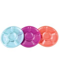 Colored Plastic Seder Tray
