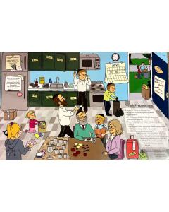 4 Pack Pesach Placemat
