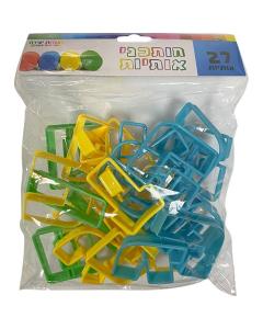 Plastic Aleph- Bet Cake Cutters