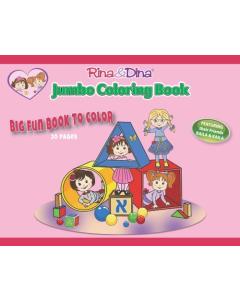 Rina and Dina Jumbo Coloring Book