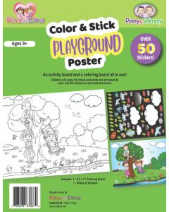 Color and Stick Playground Poster