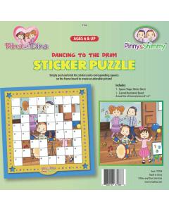 Sticker Puzzle - Dancing to the Drum