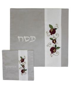 Matzah Covers Set With Afikomen Bag