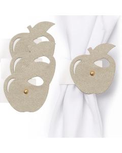 Leather Apple Napkin Wraps
