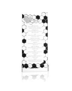Onyx Simanim Card (Clear & Silver)