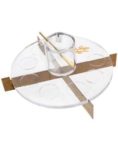 MetaLucite Simanim Plate