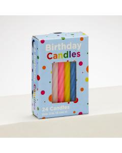 Multicolor Birthday Candles