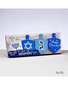 Chanukah Tablescatters, 20 Foiled Dreidels