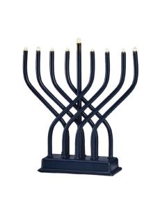 LED Navy Electric Menorah