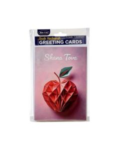 Rosh Hashanah Cards - "Origami Apple" Design
