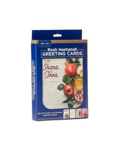 Rosh Hashanah Boxed Cards, 10 Cards & Envelopes, Assort...