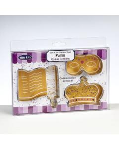 Purim Metal Cookie Cutters