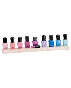 Hand-Painted Ceramic Nail Polish Menorah