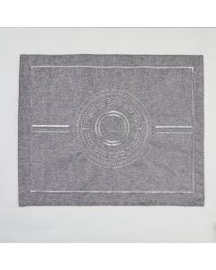 Grey & Silver Embroidered Challah Cover
