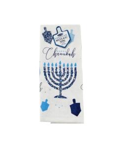 "Chanukah Mosaic" Towel