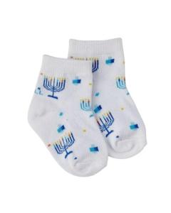 CHANUKAH SOCKS, BABY, CARDED