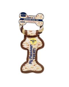 "Chewdaica"™ Passover Bone Squeaky Dog Toy