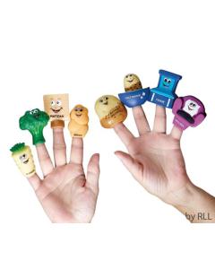 Mah Nishtana Vinyl Puppets, Set of 8