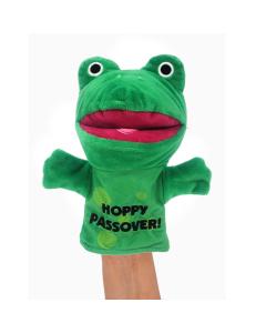 Plush Passover Frog Hand Puppet