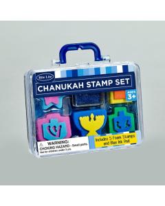 Chanukah EVA Stamp Set in Carrying Case