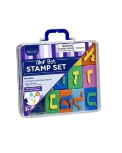 Alef-Bet Stamp Set in Carrying Case